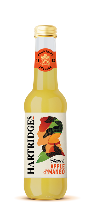 Hartridges Apple & Mango Juice (275ml) Glass Bottles