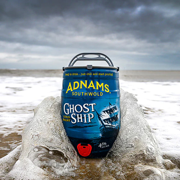 Mini Keg Pair | Bitburger Premium German Pils 4.8% & Adnams Ghost Ship 4.5% | 2 x 5L Mini Kegs