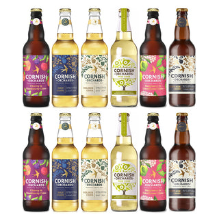 Cornish Orchard Cider Collection 12 x 500ml Glass Bottles