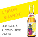 Rothaus Alcohol Free Natural Lemon Shandy (Natur Radler Lemon) 0.0% ABV - 330ml Glass Bottles