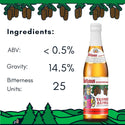 Rothaus Alcohol Free Pils (Tannenzäpfle Alkoholfrei) 0.5% ABV - 330ml Glass Bottles