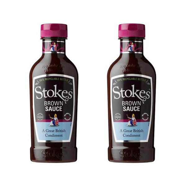 Stokes Real Brown Sauce in Squeezy Bottle 505g