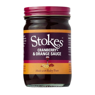 Stokes Cranberry & Orange Sauce 215g