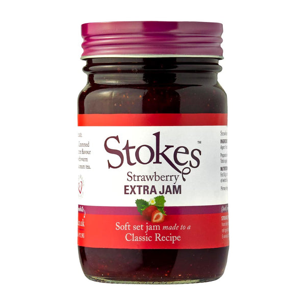 Stokes Strawberry Extra Jam 340g