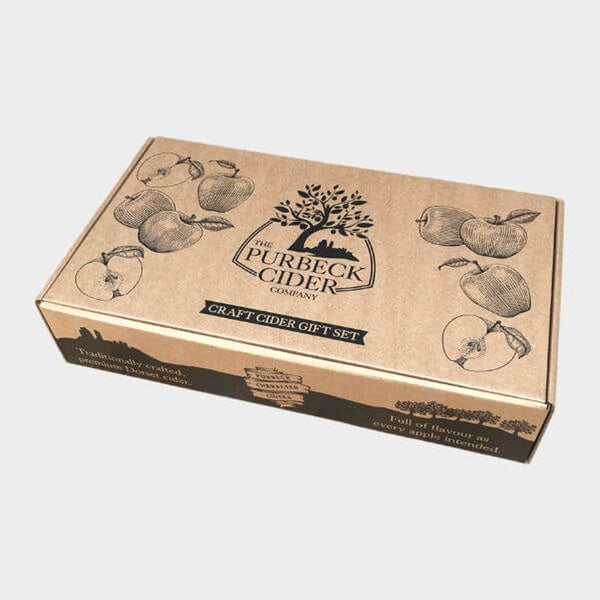 The Purbeck Cider Company – Craft Cider Gift Set - 6 x 330ml cans + 1 x half pint glass