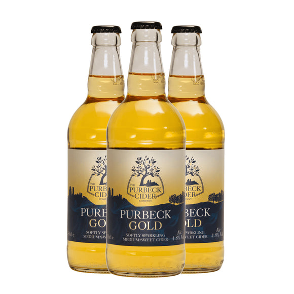The Purbeck Cider Company – Purbeck Gold Cider 4.8% ABV 500ml