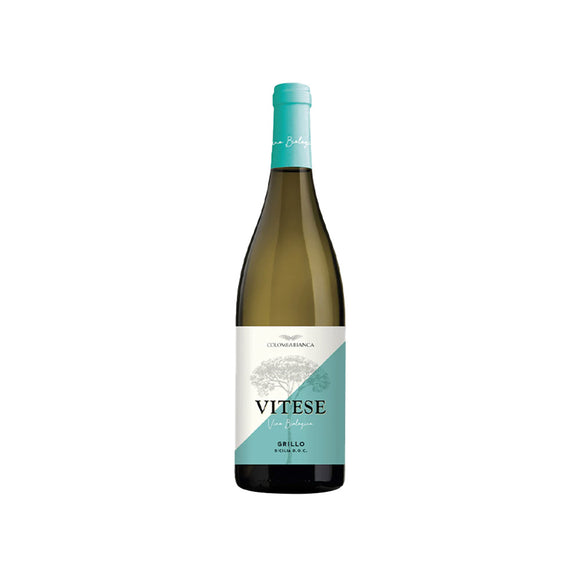 Vitese Colomba Bianca 12.5% ABV Sicilian Grillo 75cl