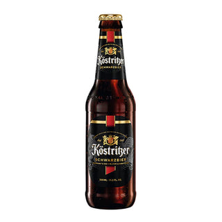 Kostritzer Schwarzbier – Black Lager 4.8% - 330ml Glass Bottles