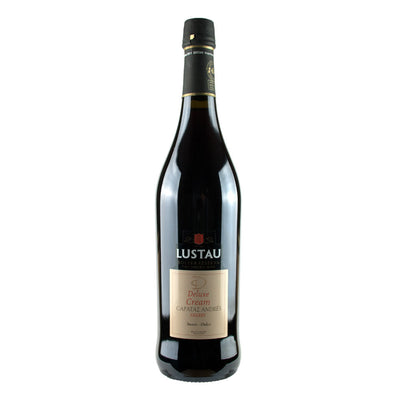Deluxe Cream Sherry fortified wine.