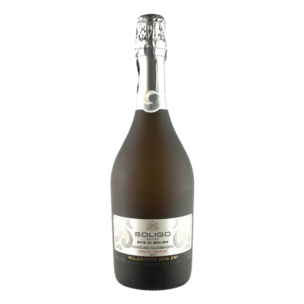 A fruity vintage Prosecco from Italy. Soligo Rive di Soligo Millesimato DOCG.