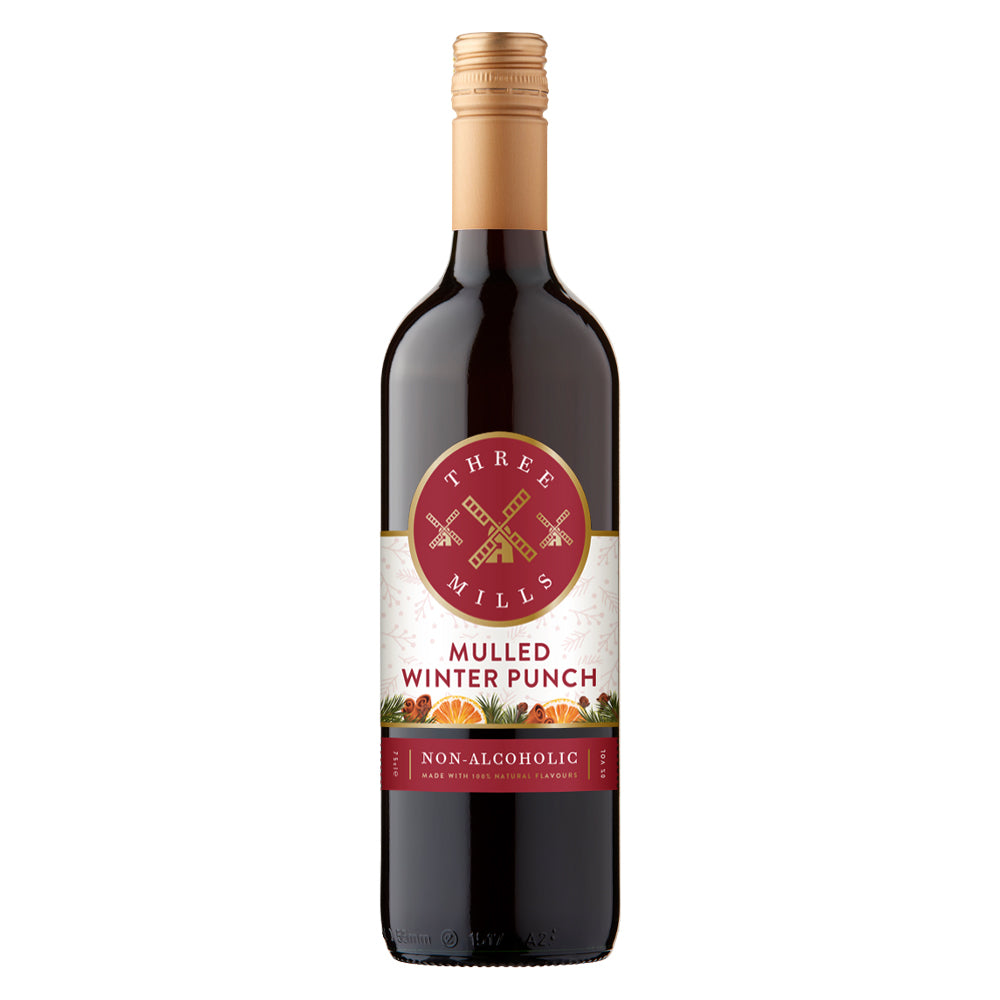 Three Mills – Mulled Winter Punch (750ml) – Alcohol Free Twelve