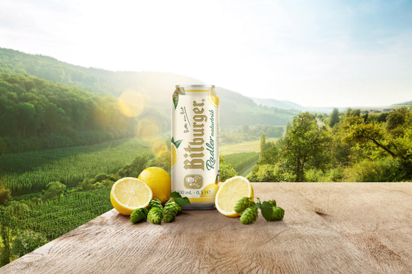 Bitburger Naturally Cloudy Radler 1.9% ABV 500ml Cans