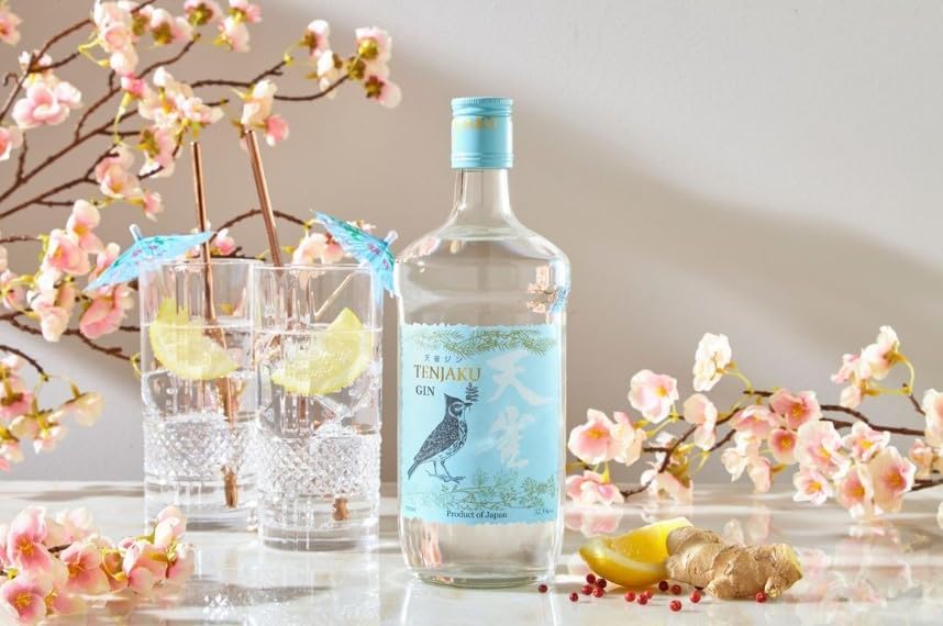 Tenjaku Craft Gin - 37.5% ABV - 70cl