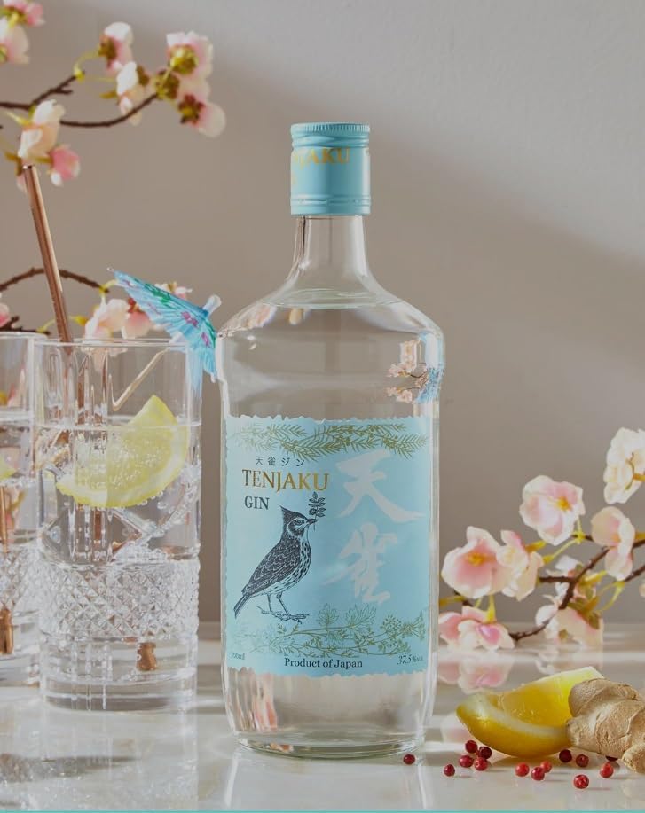 Tenjaku Craft Gin - 37.5% ABV - 70cl