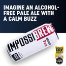 Impossibrew Enhanced Hazy Pale 0.5% 440ml Cans-2