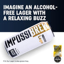 Impossibrew Enhanced Lager 0.5% 440ml Cans-2