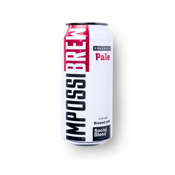 Impossibrew Enhanced Hazy Pale 0.5% 440ml Cans