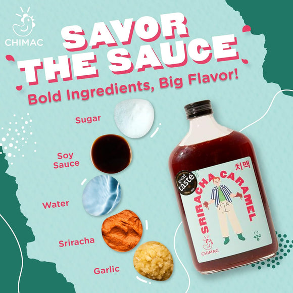 Chimac Sriracha Caramel Sauce 432g