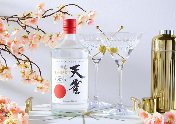 Tenjaku Japanese Vodka - 40% ABV - 70cl