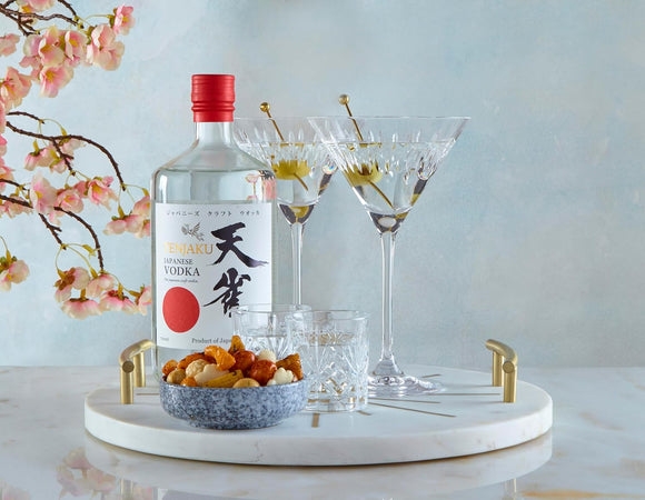 Tenjaku Japanese Vodka - 40% ABV - 70cl