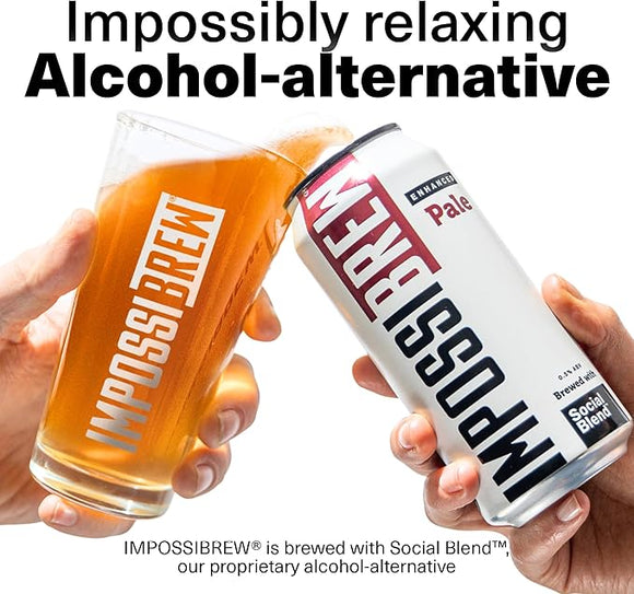 Impossibrew Enhanced Hazy Pale 0.5% 440ml Cans