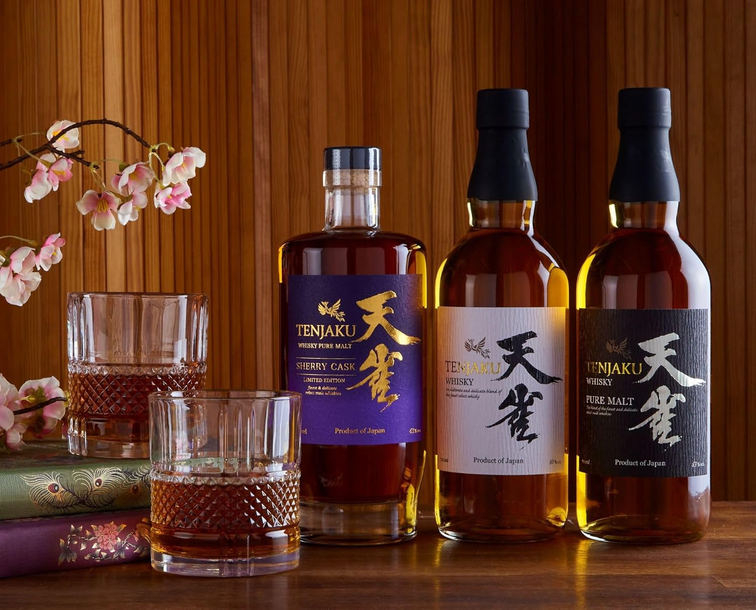 Tenjaku Japanese Whisky - 40% ABV - 70cl