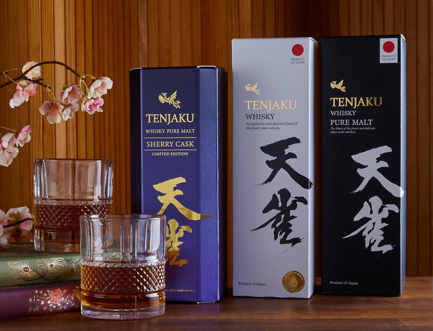 Tenjaku Pure Malt Sherry Cask Limited Edition Whisky - 43% ABV - 70cl