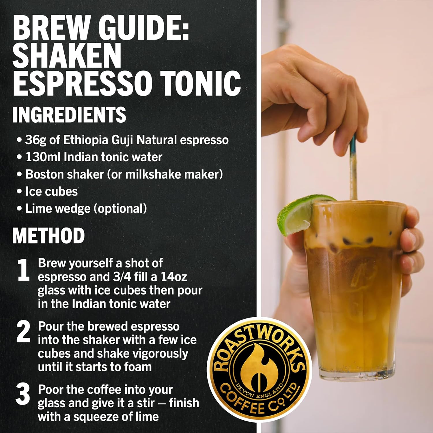 Roastworks - Ethiopia 200G Natural Processed Ground Coffee – Produced in Guji
