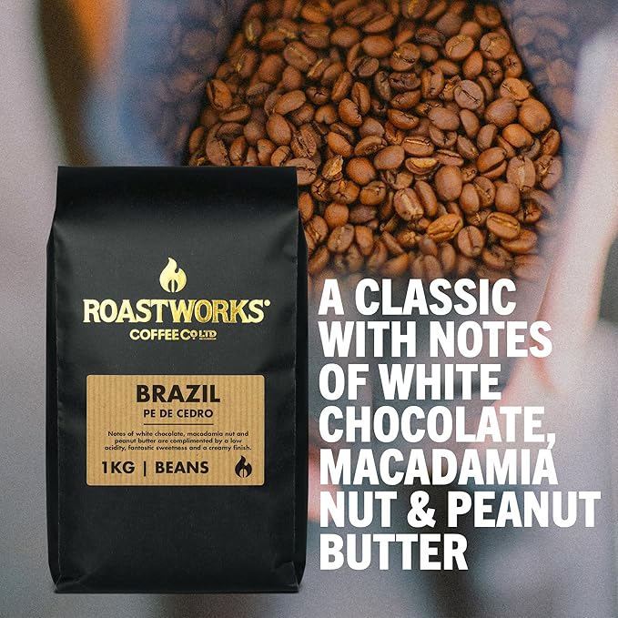 Roastworks - Ethiopian 1KG Natural Processed Whole Coffee Beans – Produced in Guji