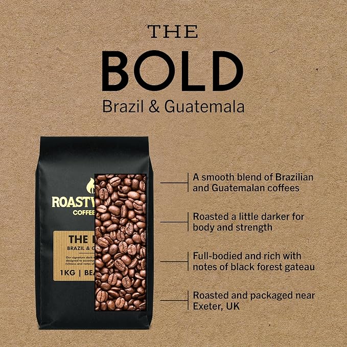 Roastworks - The Bold & Ethiopia - 1KG Whole Coffee Beans