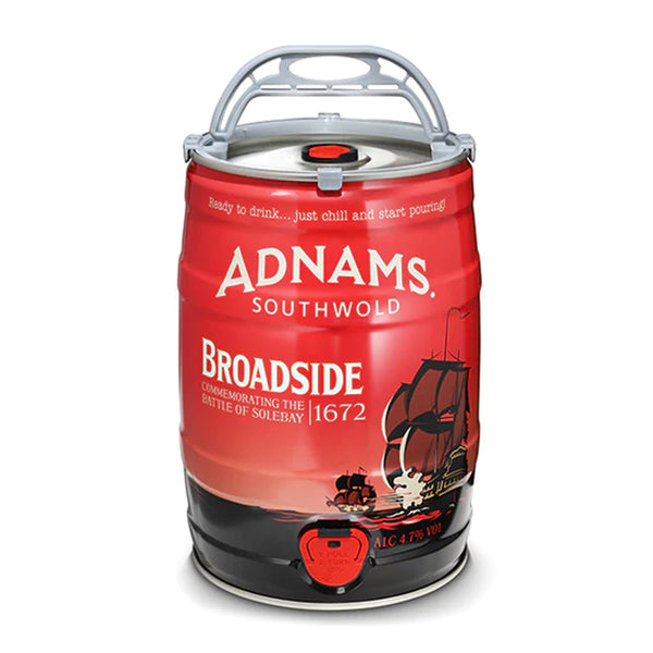 Adnams Broadside Bitter 4.7% Mini Keg – 5 Litre