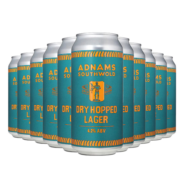 Adnams Dry Hopped Lager Cans 440ml 4.2%