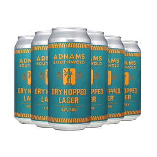 Adnams Dry Hopped Lager Cans 440ml 4.2%