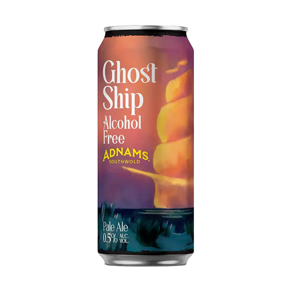 Adnams Ghost Ship 0.5% Citrus Beer 440ml Cans