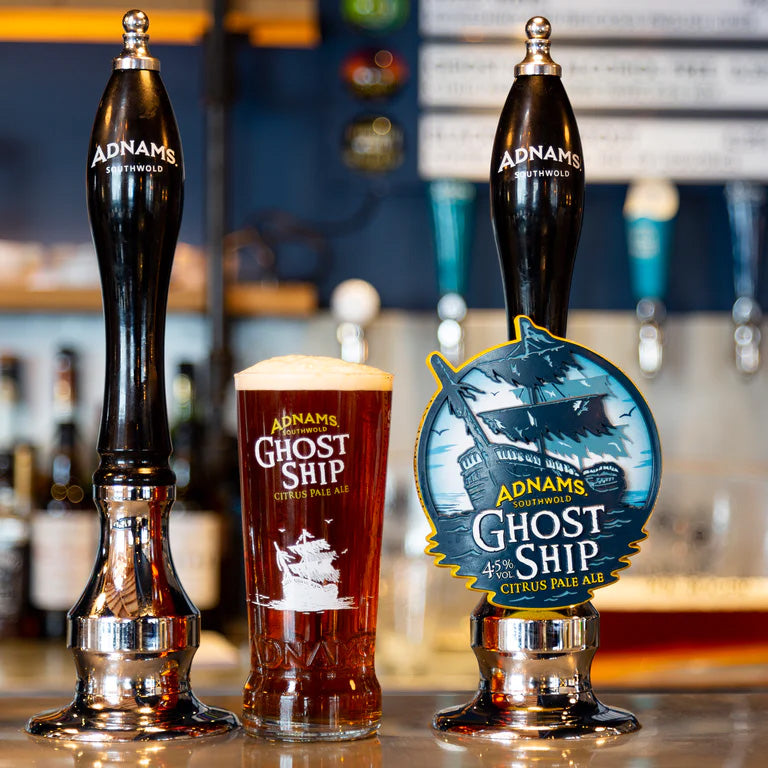 Adnams Ghost Ship Citrus Pale Ale 4.5% 440ml 10 Can Fridge Pack
