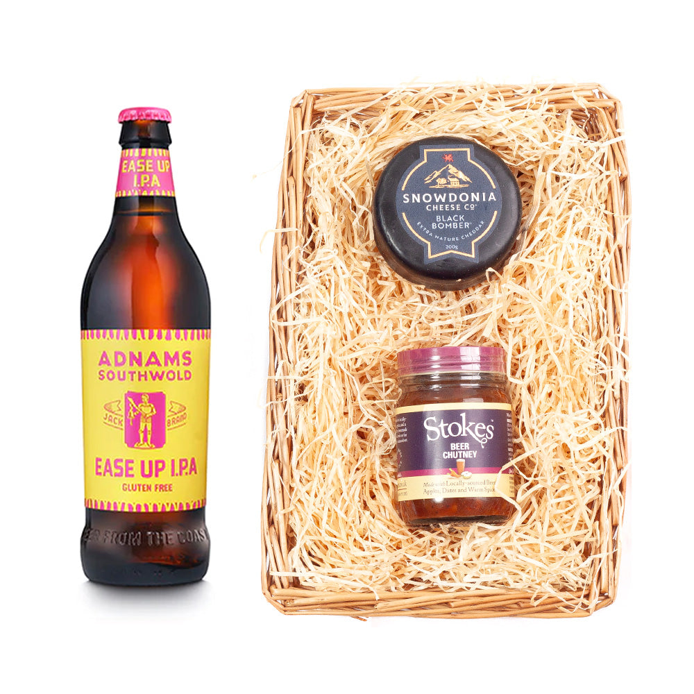 Adnams Beer Wicker Tray