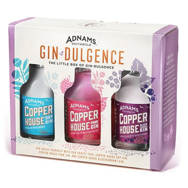Adnams Little Box of Gin-dulgence Fruity Trio – Gift Set