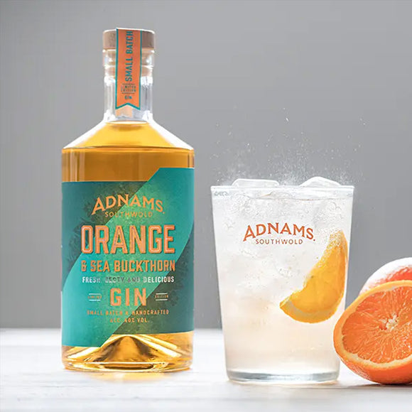 Adnams Orange & Seabuckthorn 40% ABV Gin 70cl