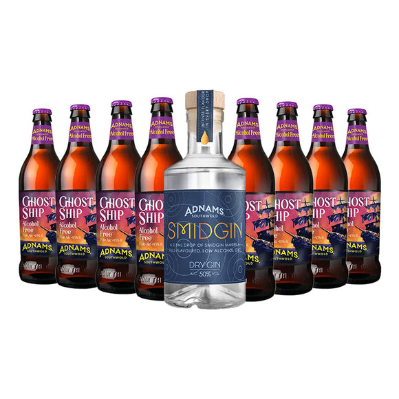 Adnams Smidgin and Ghost Ship Low & No Bundle