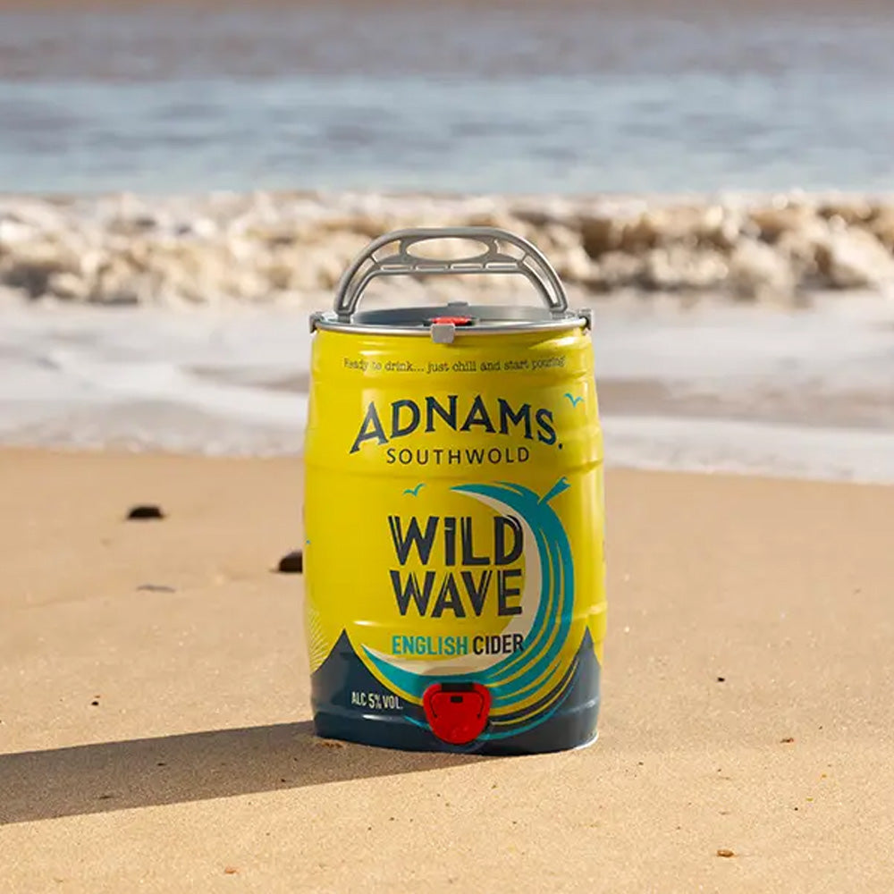 Adnams Wild Wave 5% ABV Cider 5 Litre Mini Keg