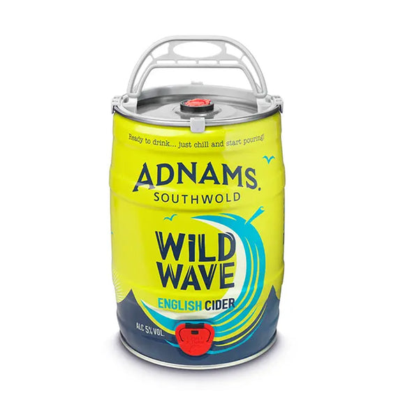 Adnams Wild Wave 5% ABV Cider 5 Litre Mini Keg