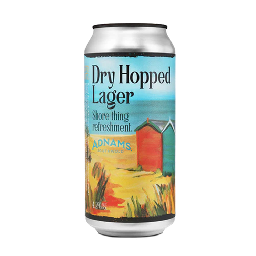 Adnams Dry Hopped Lager Cans 440ml 4.2%