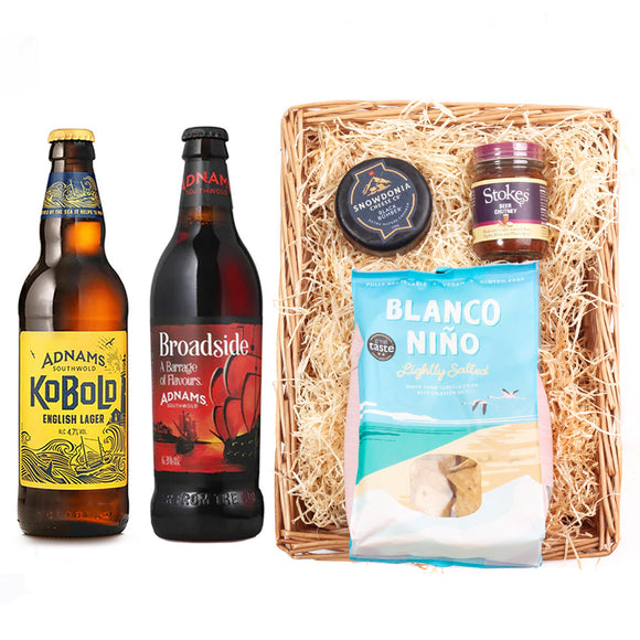 Adnams Premium Beer Wicker Tray