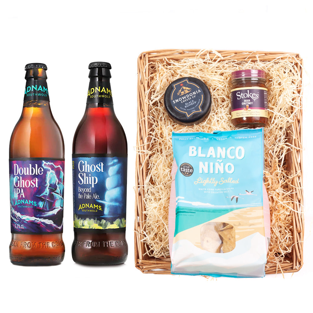 Adnams Premium Beer Wicker Tray