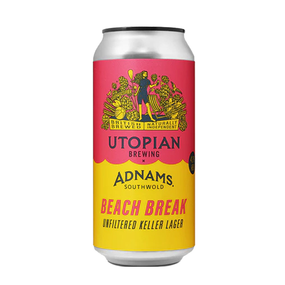 Adnams X Utopian: Beach Break 440ml Cans