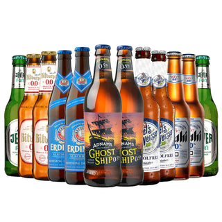 Low or No Alcohol Beer Bundle – 12 Bottles