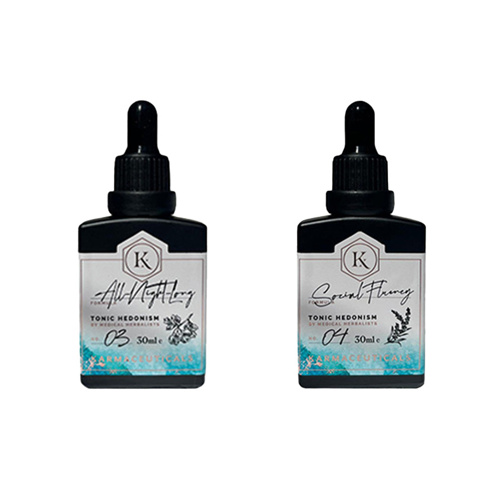 Karmaceuticals Pair – All Night Long & Social Fluency