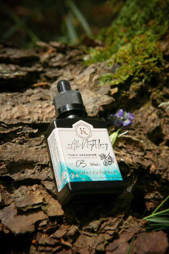 Karmaceuticals – All Night Long – Tonic Hedonism 30ml Dropper Bottle