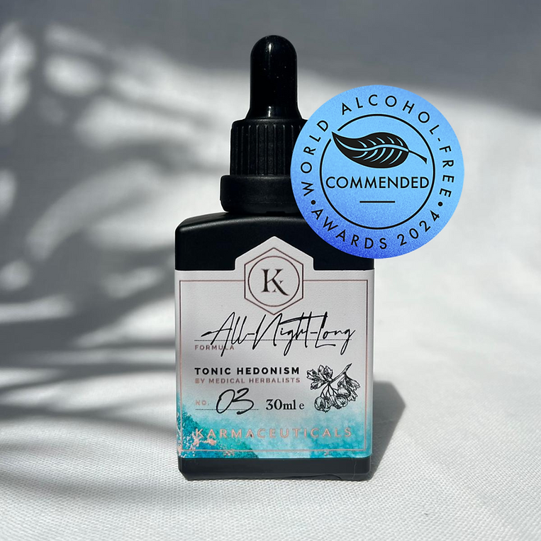 Karmaceuticals – All Night Long – Tonic Hedonism 30ml Dropper Bottle