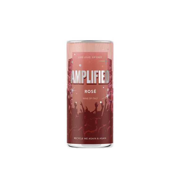 Amplified 10.5% ABV Rosé in 187ml Cans